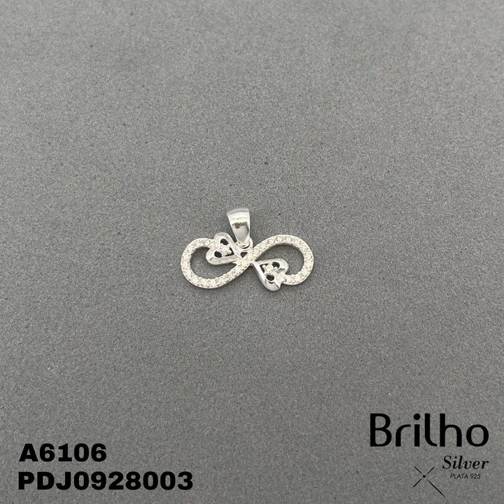 CDJ0118 DIJE INFINITO MICROCIRCONES