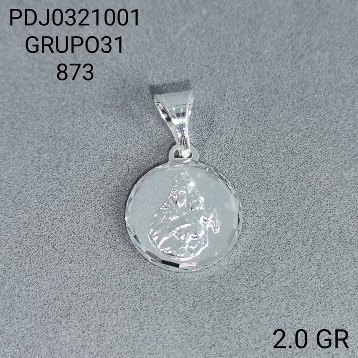 CDJ0873 DIJE VIRGEN DEL CARMEN DIAMANTADO