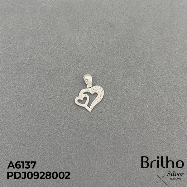 CDJ0026 DIJE DOBLE CORAZîN MICROCIRCONES