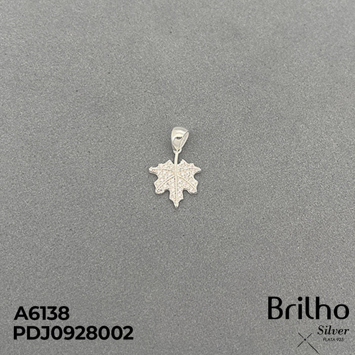 CDJ0638 DIJE HOJA MICROCIRCONES