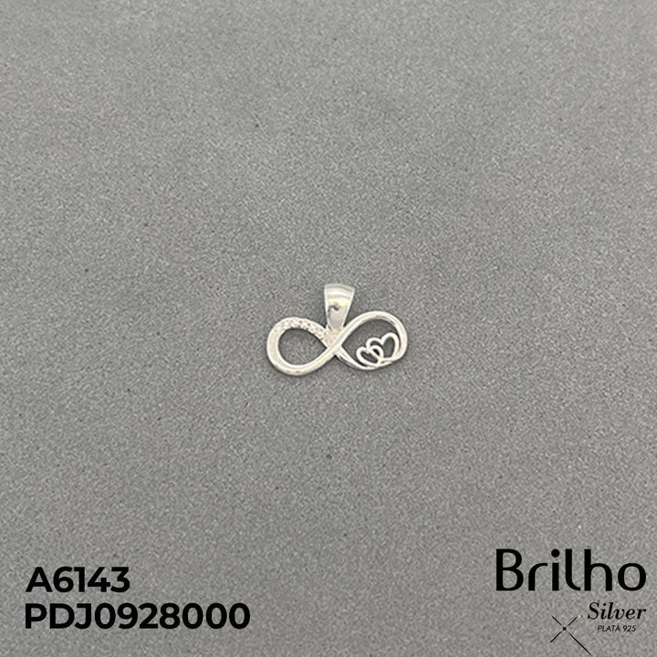 CDJ0447 DIJE INFINITO MICROCIRCONES