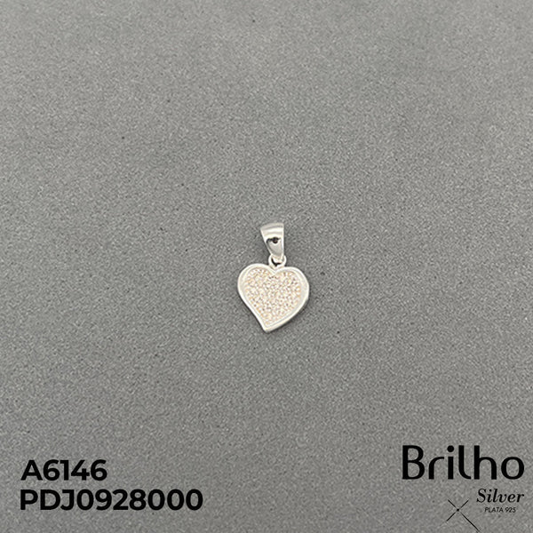 CDJ0372A DIJE CORAZîN MICROCIRCONES