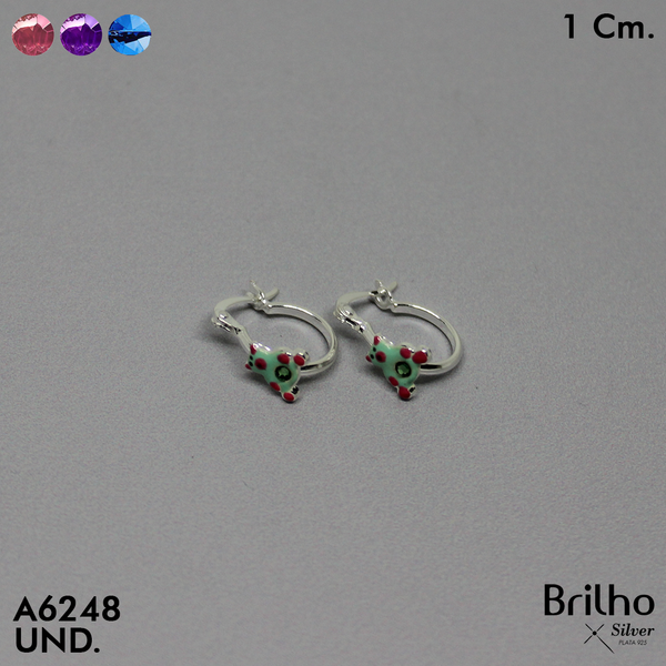 CCA426 CANDONGA ESMALTADA OSO CON CIRCON