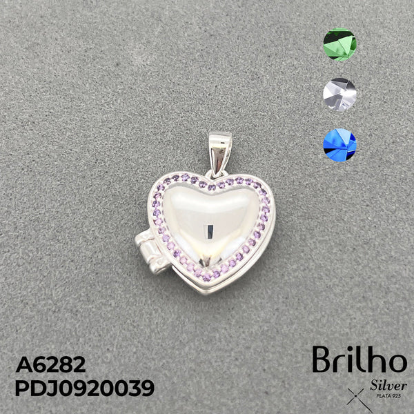 CDJ0494 DIJE RELICARIO CORAZON