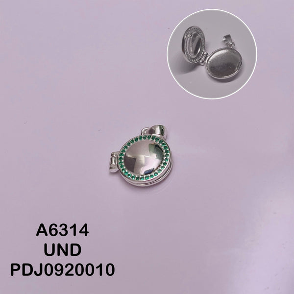 CDJ0468 DIJE RELICARIO MICROCIRCON