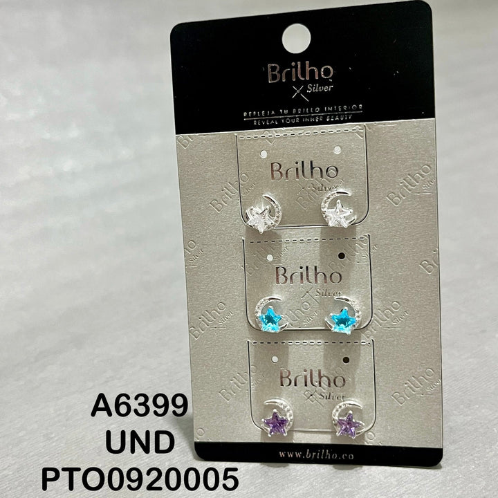 T3N089 TOPO LUNA Y ESTRELLA X3