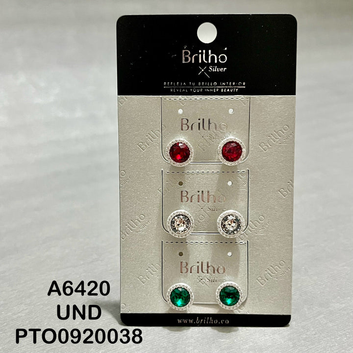 T3N016 TOPO CIRCON REDONDO X3