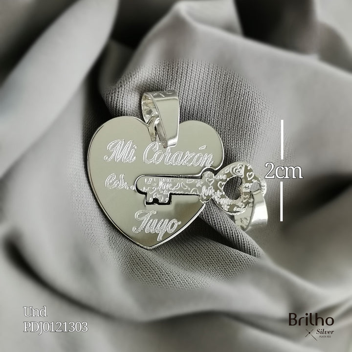 CDJ0185 DIJE  MI CORAZON ES TUYO