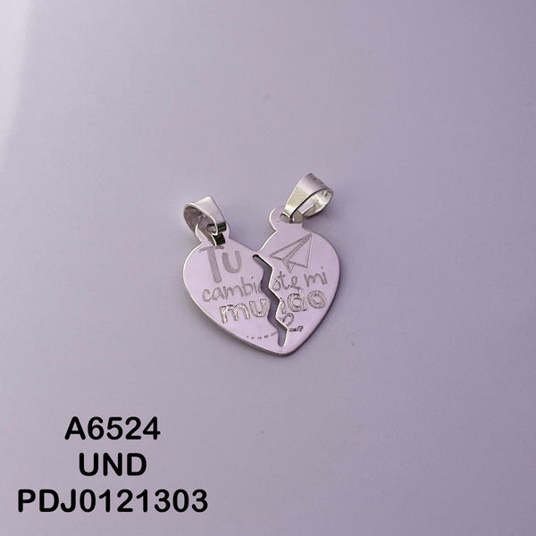 CDJ0102 DIJE CORAZON PARTIDO TU CAMBIASTE MI MUNDO