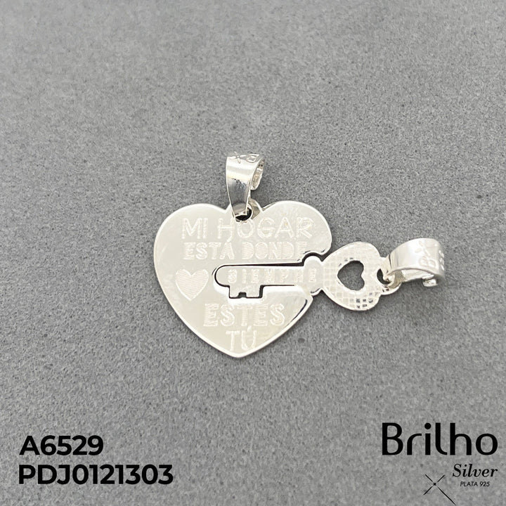 CDJ0425 DIJE MI HOGAR ESTA DONDE SIEMPRE ESTAS TU