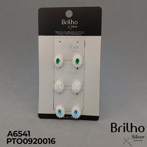 A6541 TOPO CIRCULO OVALADO MICROCIRCON  X3