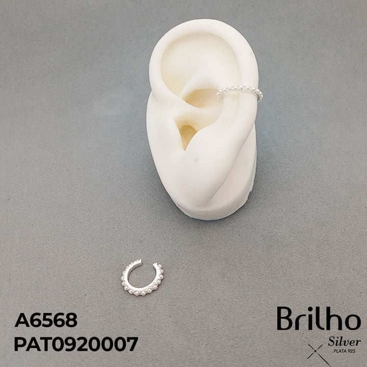 EAR112 EARCUFF MINI PERLAS