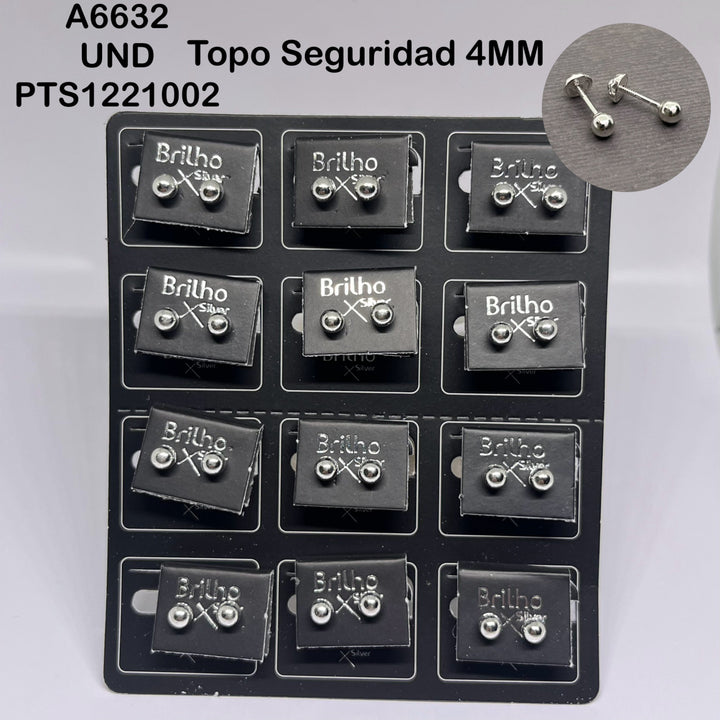 T27N414A TOPO SEGURIDAD BALêN 4MM SEGURIDAD X12