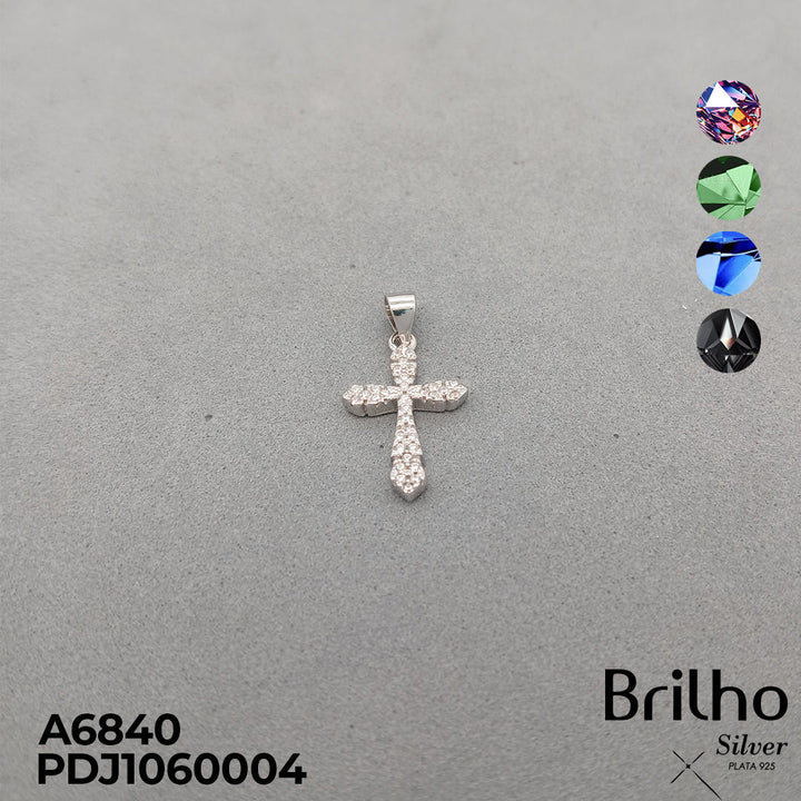 CDJ0089 DIJE CRUZ MICROCIRCON RODIO