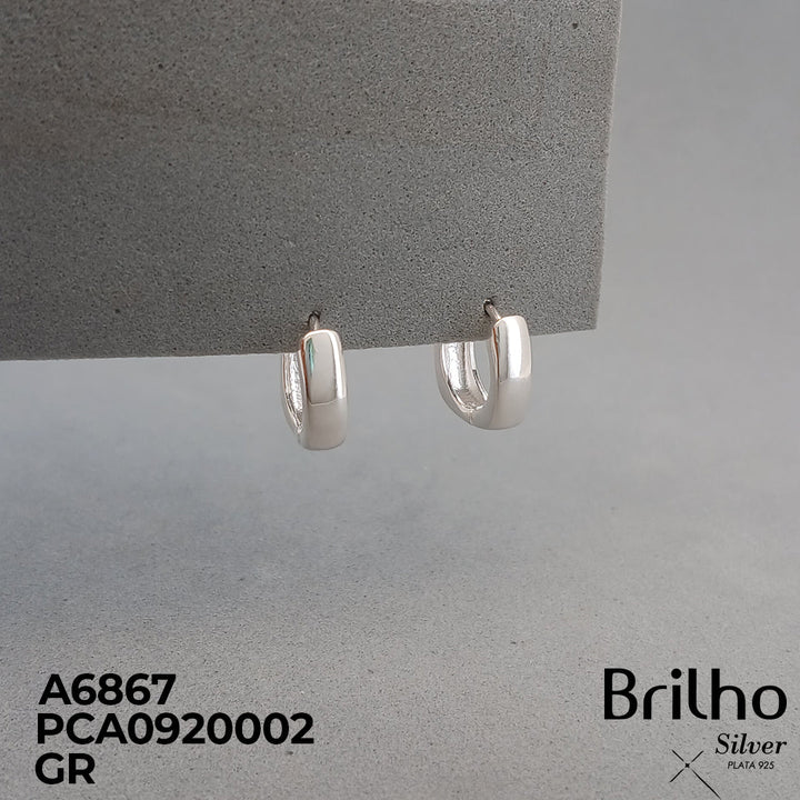 CCA406 CANDONGA LISA SOLO PLATA