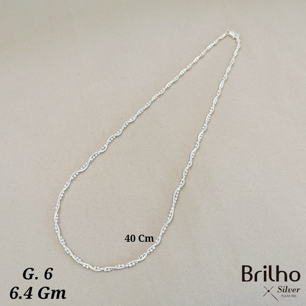 PCD0948 CADENA DELGADA Y ESPECIAL 40CM