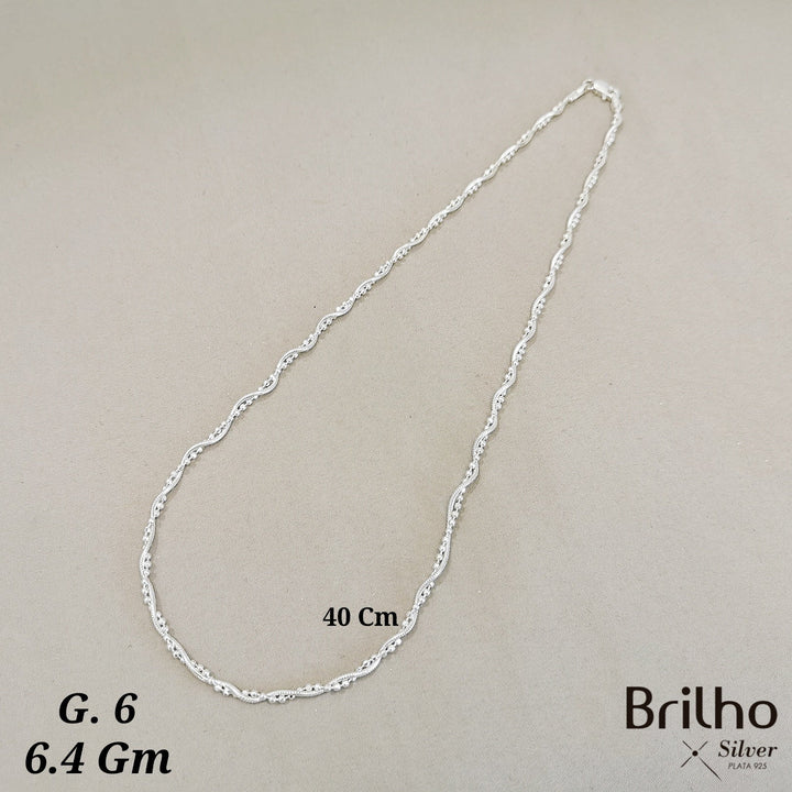 PCD0948 CADENA DELGADA Y ESPECIAL 40CM