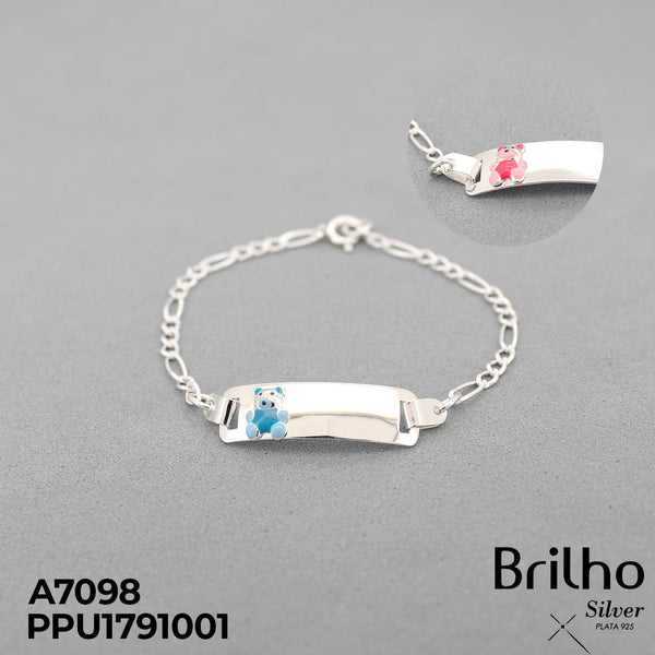 CPU1456 PULSERA PLACA BEBE