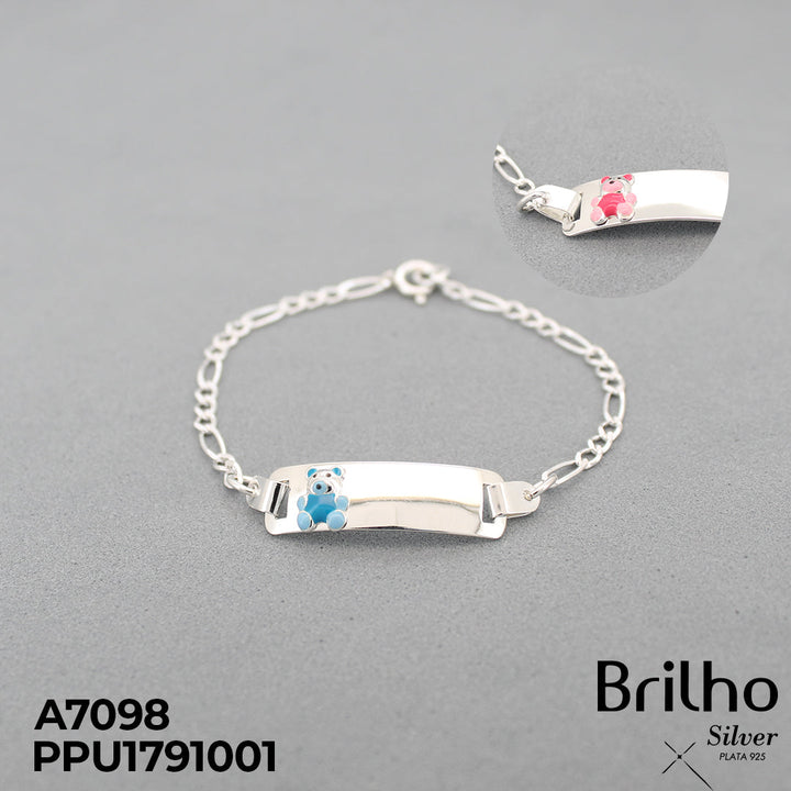CPU1456 PULSERA PLACA BEBE