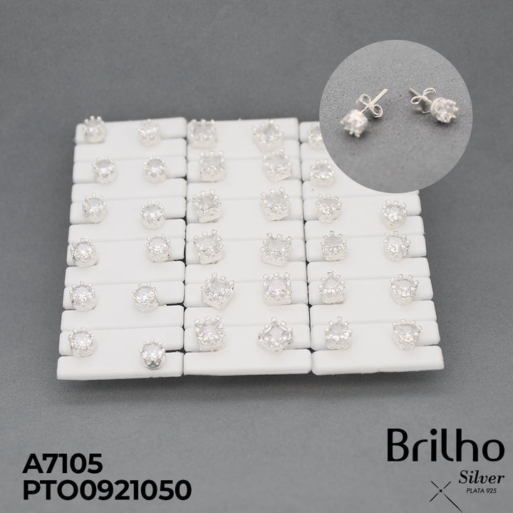 T27N431 TOPO CIRCON CUADRADO , REDONDO Y CORAZON X18