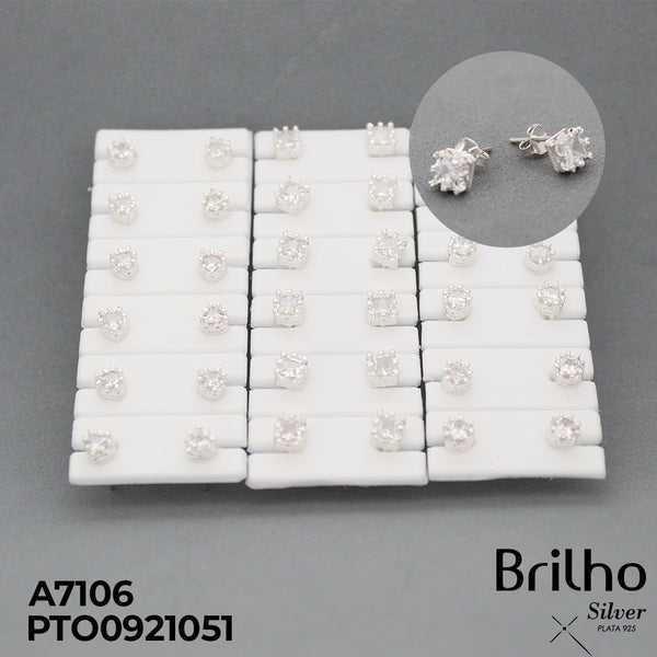 T27N432 TOPO CIRCON CUADRADO , REDONDO Y CORAZON X18