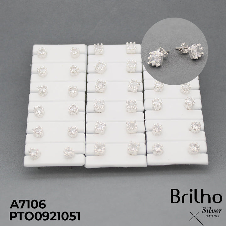 T27N432 TOPO CIRCON CUADRADO , REDONDO Y CORAZON X18