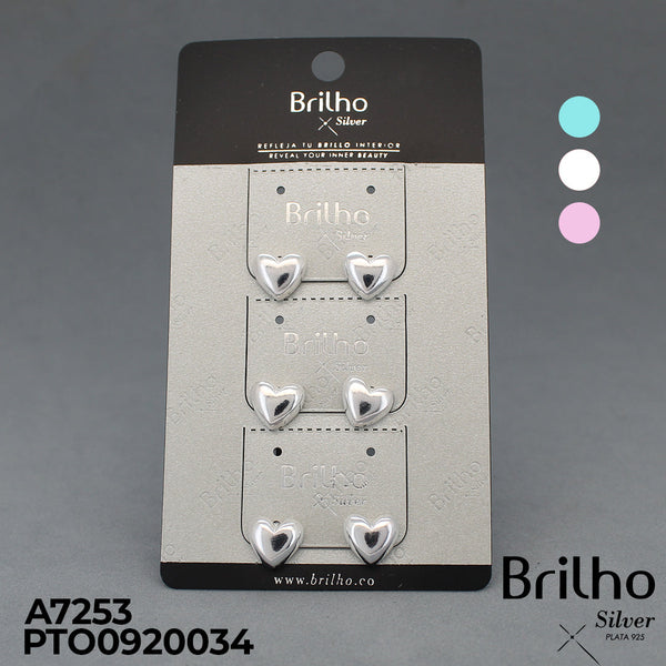 T3N028 TOPO CORAZON LISO X3