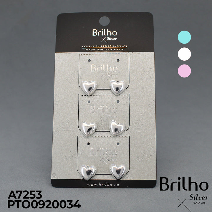 T3N028 TOPO CORAZON LISO X3