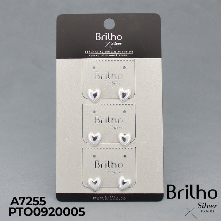 T3N084 TOPO CORAZON LISO X3