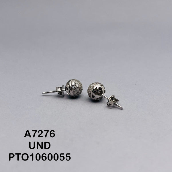 T10N101 TOPO BOLA MICROCIRCON RODIO