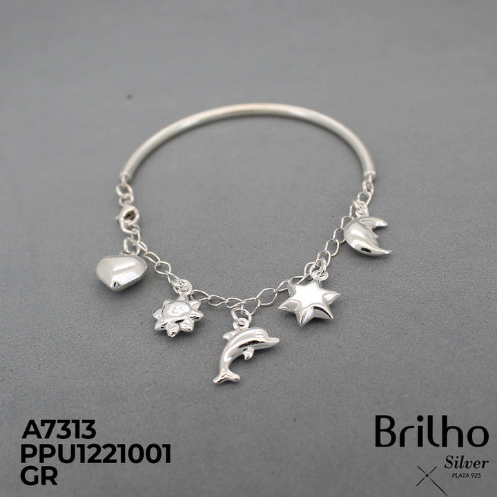 T9N374 PULSERA CASANDRA DIJES VARIOS