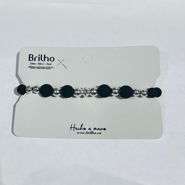 T28N549 PULSERA NEOPRENO Y BALêN NEGRA