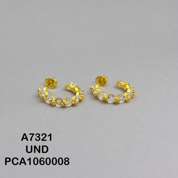 CAJ73 CANDONGA BA„O DE ORO MICROCIRCONES