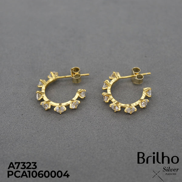 CAJ72 CANDONGA BA„O DE ORO MICROCIRCONES