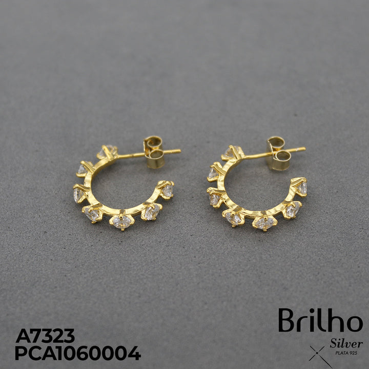 CAJ72 CANDONGA BA„O DE ORO MICROCIRCONES