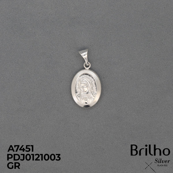 CDJ0942A DIJE ROSTRO VIRGEN DE GUADALUPE