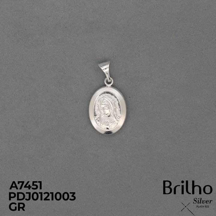 CDJ0942A DIJE ROSTRO VIRGEN DE GUADALUPE