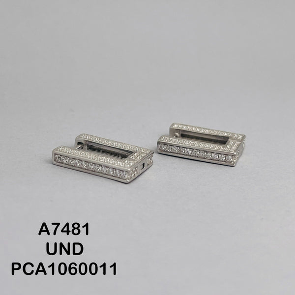 CCA404 CANDONGA CUADRADA RODIO MICROCIRCON