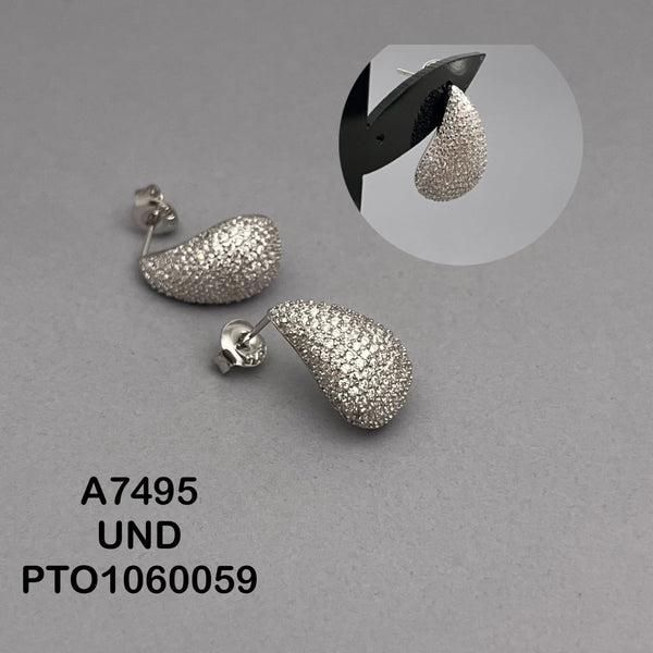 CAJ13 TOPO CHUNKY RODIO MICROCIRCONES