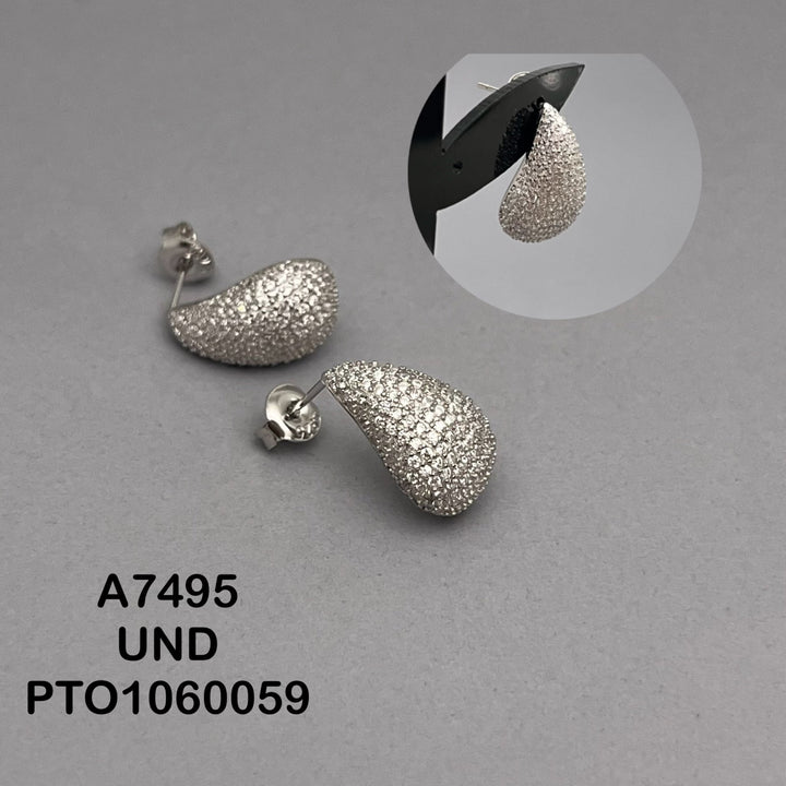 CAJ13 TOPO CHUNKY RODIO MICROCIRCONES