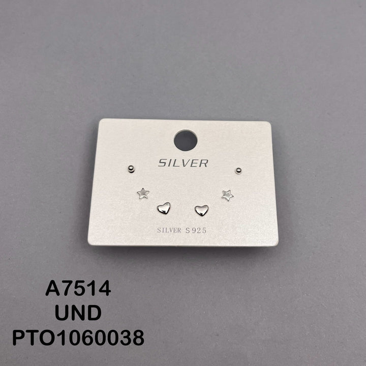 T27N437 TOPO TRIO CORAZON, ESTRELLA ,BOLA