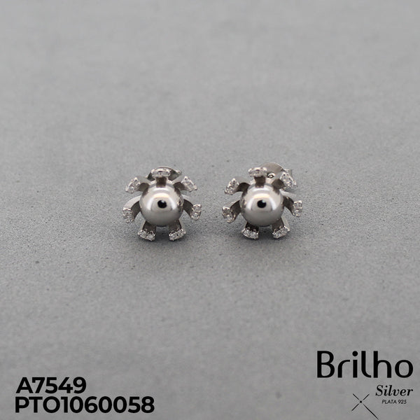 T10N030 TOPO FLOR BOLA LISA