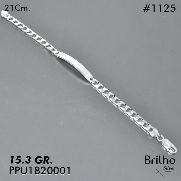 CPU1125 PULSERA PLACA 21CM