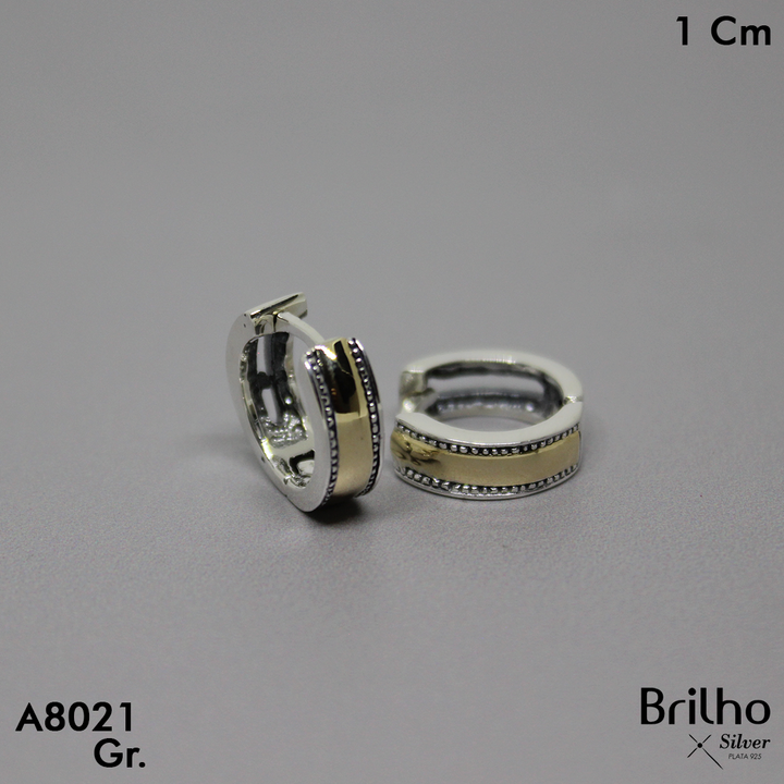 CCA403 CANDONGA HUGGIES ORO PLATA ENVEJECIDA