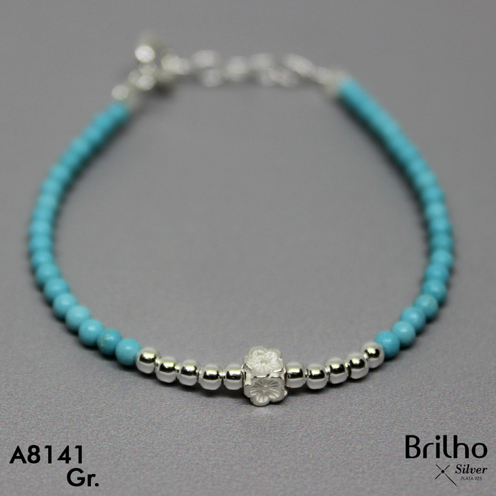 T29N029 PULSERA NI„A BALINES DIJE FLOR