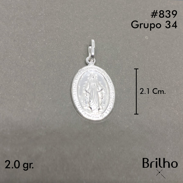 CDJ0839 DIJE MILAGROSA ITALIANO