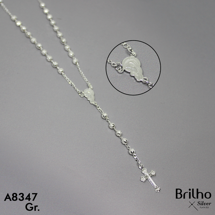 T17N50A CAMçNDULA BALêN DIAMANTADO 4MM NI„A MARêA