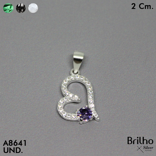 CDJ0009 DIJE CORAZON MICROCIRCON