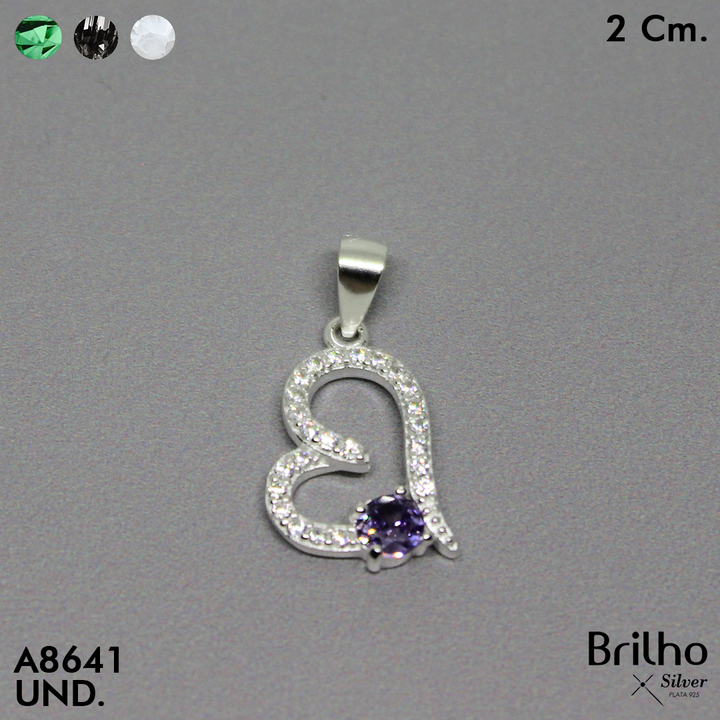 CDJ0009 DIJE CORAZON MICROCIRCON