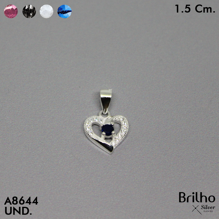 CDJ0012 DIJE CORAZON MICROCIRCON